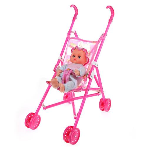Stroller Toy with Doll
