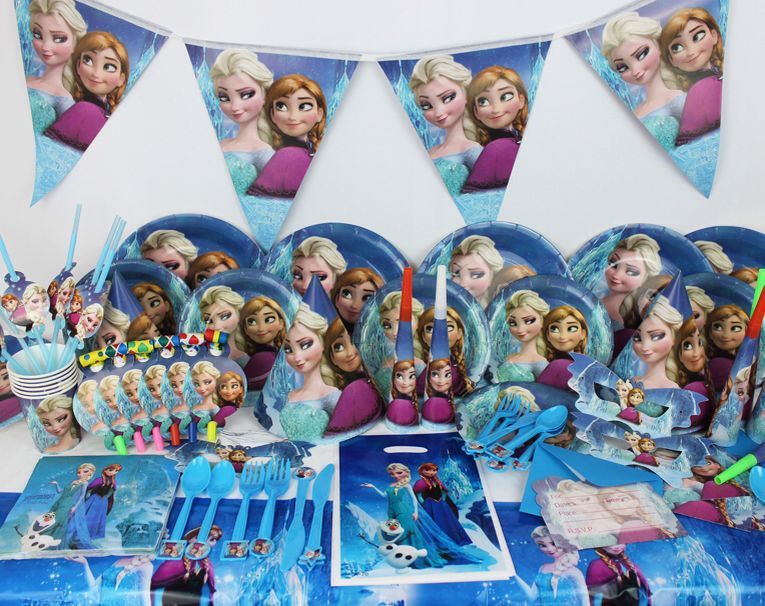 Frozen Party Pack - 68 Pieces