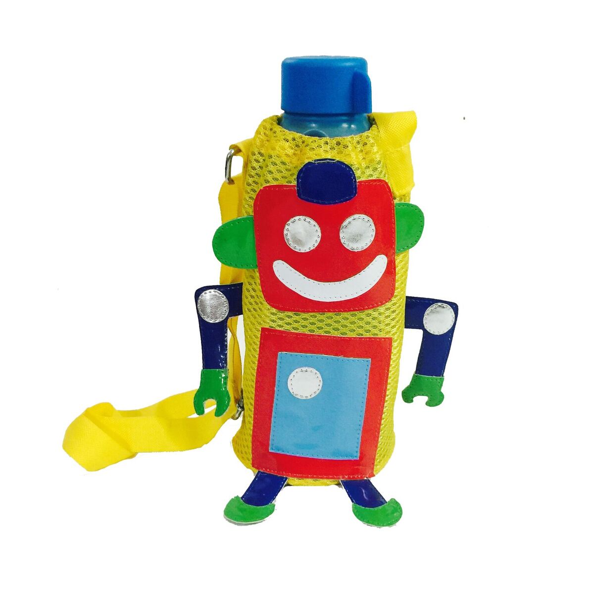 Yellow Robot Bottle Cover