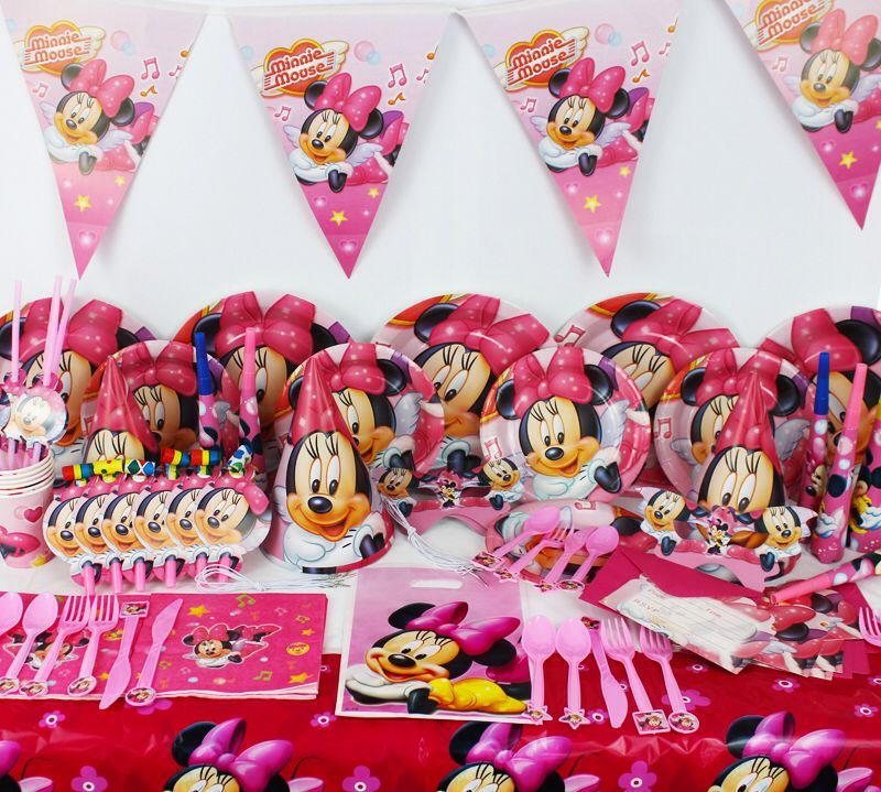 Minnie Mouse Party Pack - 68 Pieces