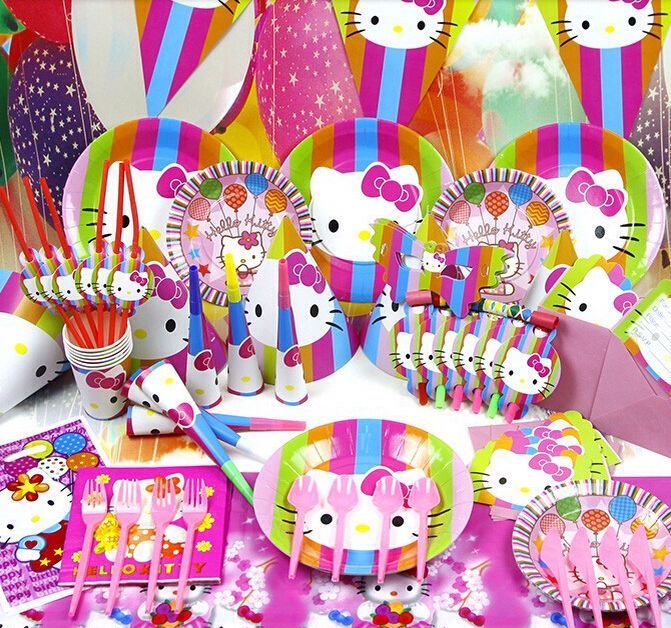 Hello Kitty Party Pack - 68 Pieces