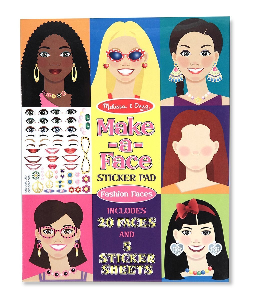 Make a Face - Sticker Pad