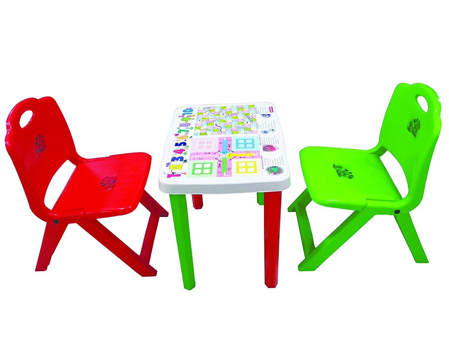 Kids Study Table and 2 Chair Set