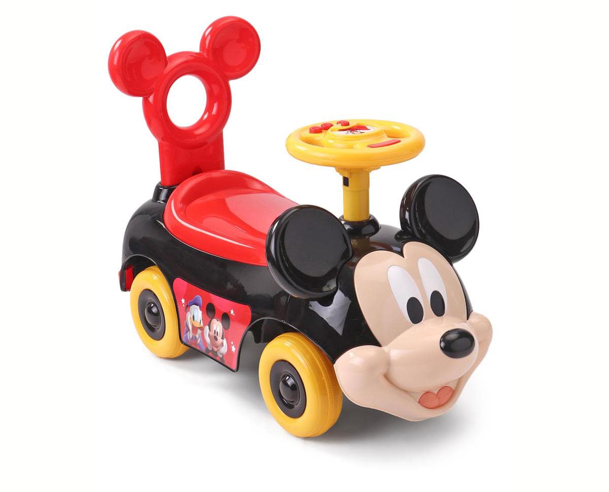 Mickey Mouse Push Ride On Car