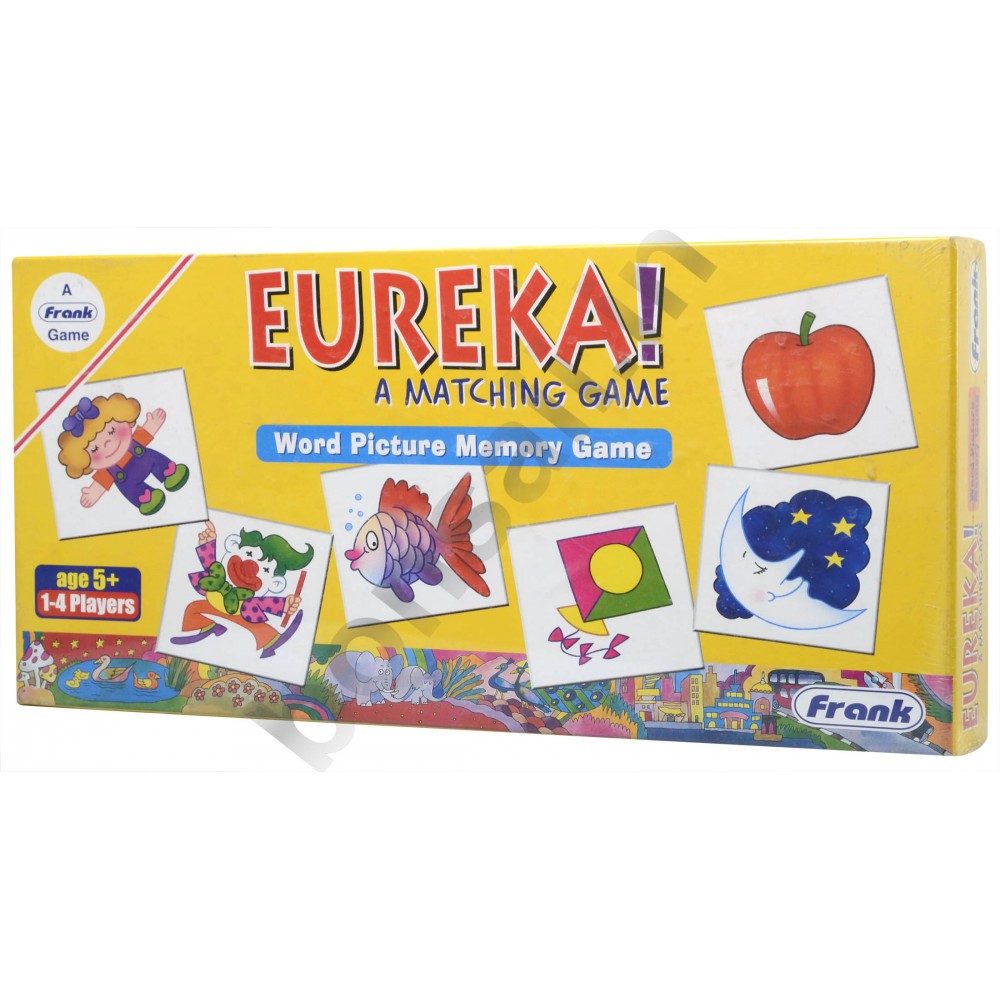 Eureka Word Picture Memory Game