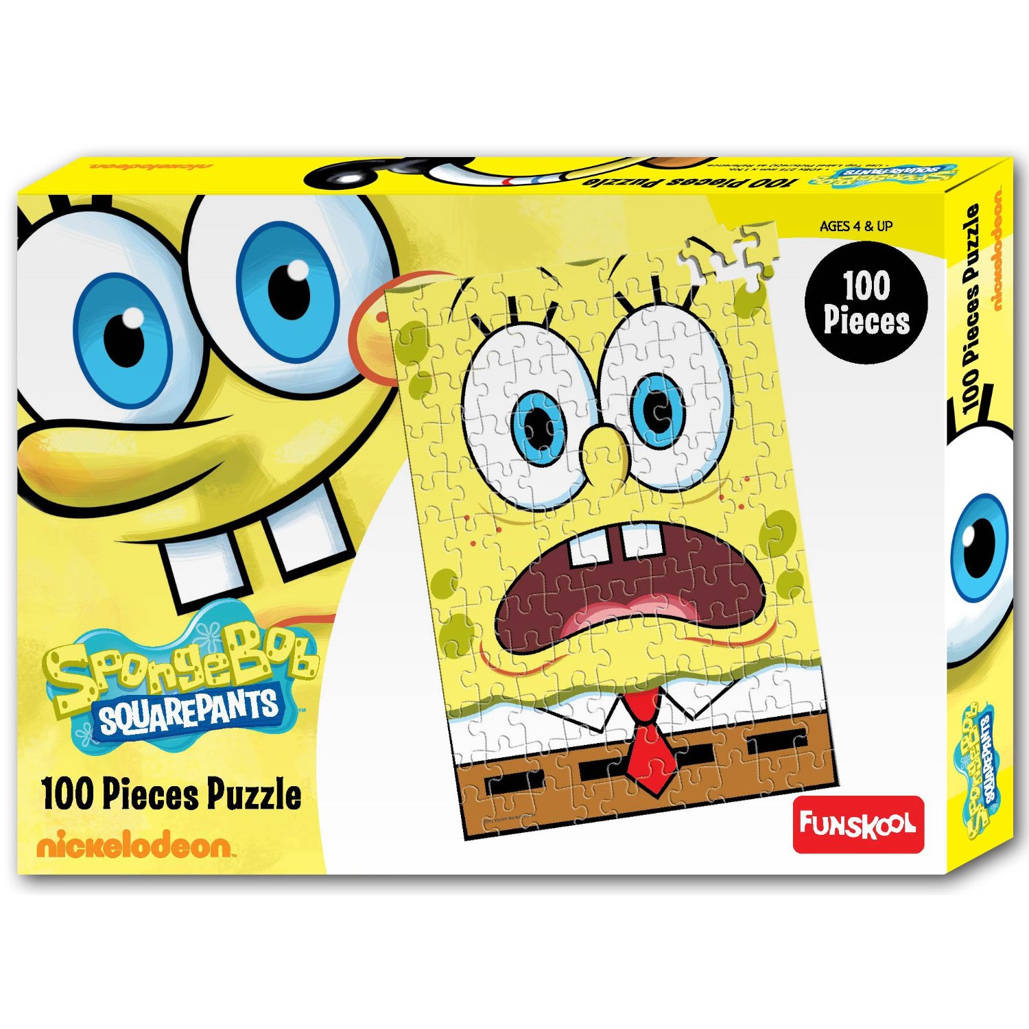 Spongebob 100 Pcs Puzzle