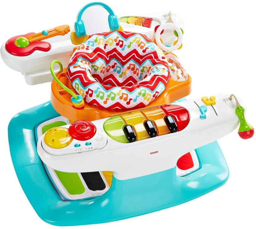 Fisher Price 4-in-1 Step 'n Play Piano  (Multicolor)