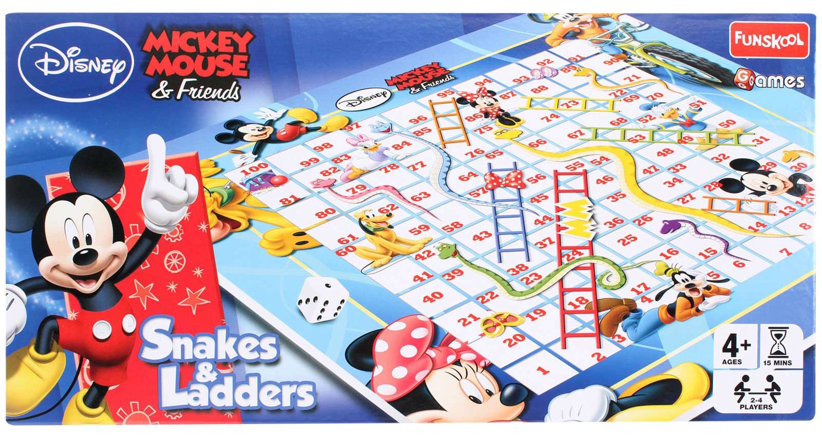 Disney Mickey Mouse & Friends Snakes & Ladders