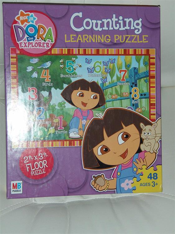 Dora The Explorer Counting Learning Puzzle
