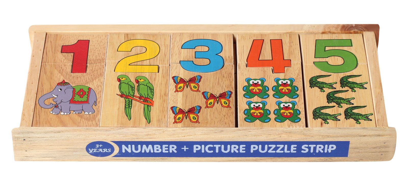 Number Picture Puzzle Strip