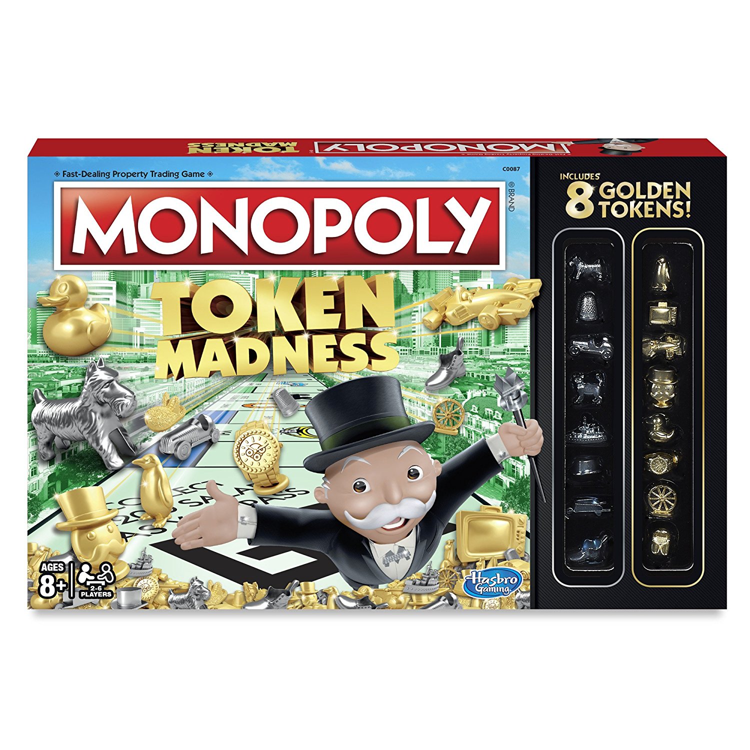 Monopoly Token Madness Game