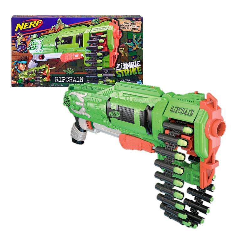 Nerf Zombie Ripchain Combat Blaster