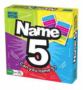 Name 5, The Green Board Game Co