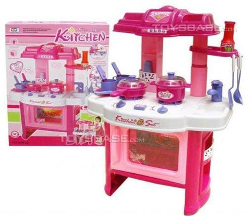Deluxe Beauty Kitchen Appliance Cooking Play Set