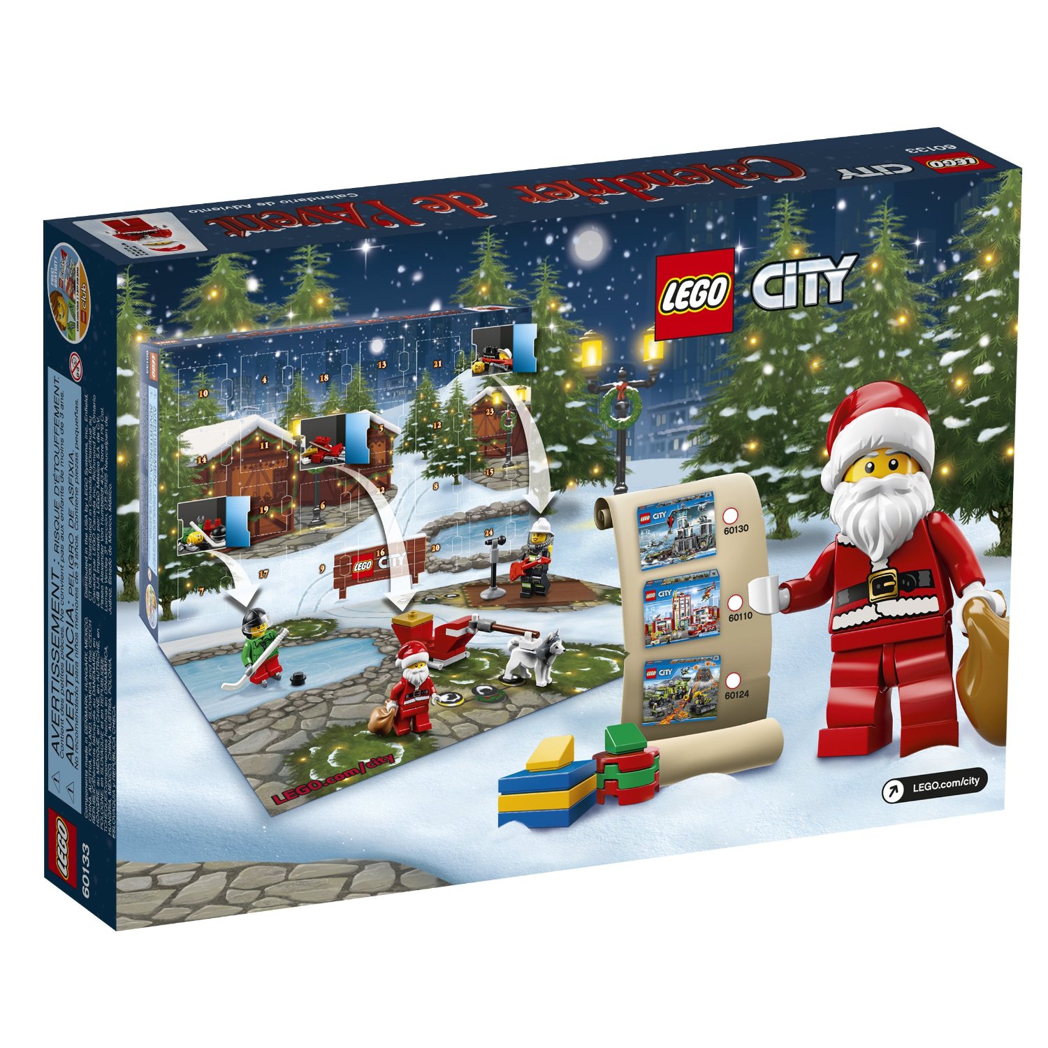 LEGO City Town 60133 Advent Calendar Building Kit