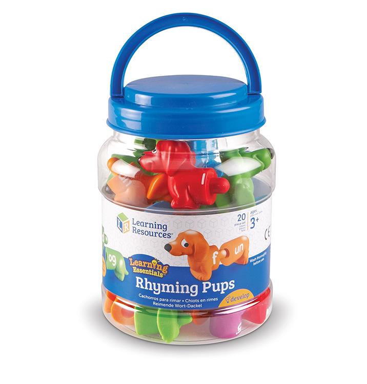 Learning Resources Snap-N-Learn Rhyming Pups Toy