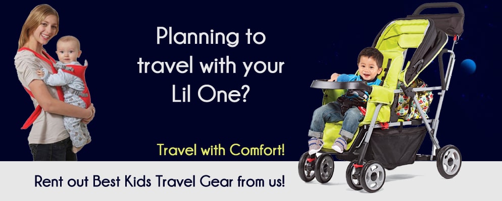 Planning to travel with our Lil One? Travel with Comfort!
